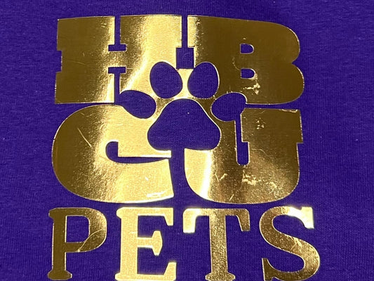 LIMITED EDITION: Purple & Gold Black Greek Colorway- human shirt