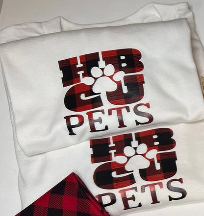 Limited Edition: HBCU Pets Holiday Buffalo Plaid-Red