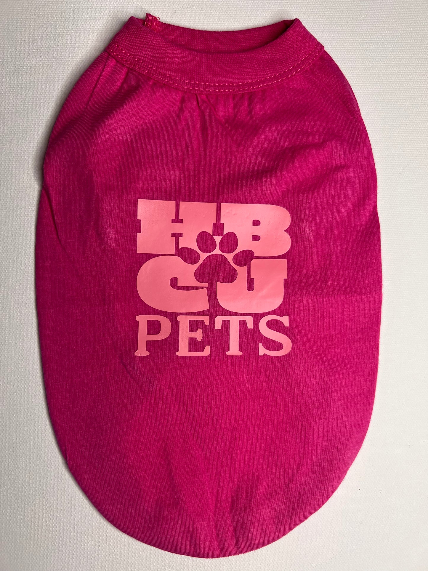 LIMITED EDITION: HBCU Pets PINKTOBER Pet or human t-shirt- pink/pink