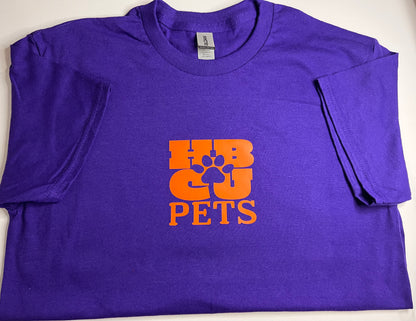 HBCU Colorway Human t-shirt-Purple & Orange