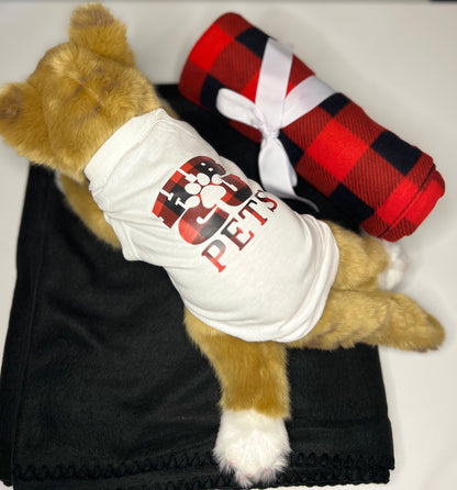 Limited Edition: HBCU Pets Holiday Buffalo Plaid-Red