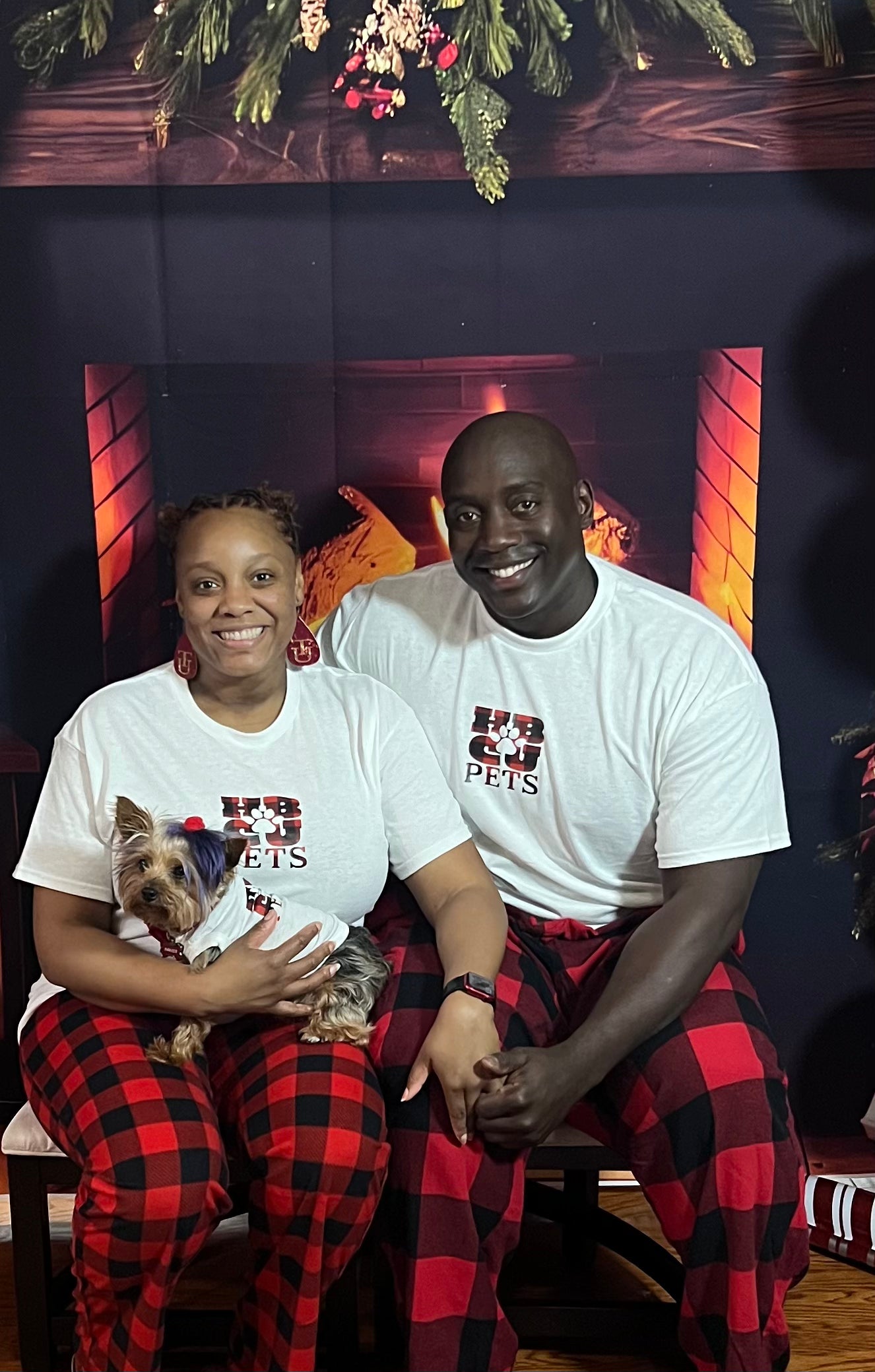 Limited Edition: HBCU Pets Holiday Buffalo Plaid-Red