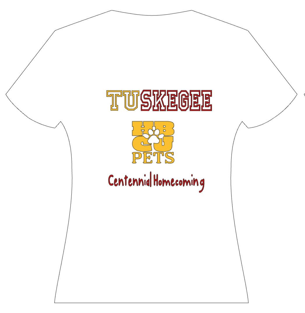 LIMITED EDITION: HBCU Pets Centennial Homecoming T-Shirt