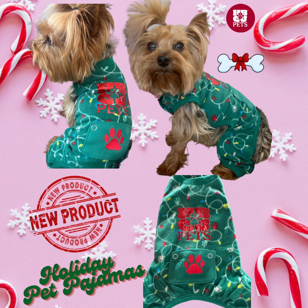 Limited Edition: HBCU Pets 'Light It Up' Holiday Pajamas